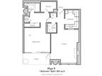 1700 California St Residential - 1 Bedroom - Plan 9
