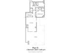 1700 California St Residential - 2 Bedroom - Plan 13