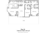 1700 California St Residential - 2 Bedroom - Plan 15