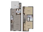 St. Charles Oaks Apartments - Two Bedroom Townhome Plan E