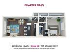 Charter Oaks Apartments - One Bedroom Plan 3B