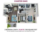 Charter Oaks Apartments - Two Bedroom Plan 7A