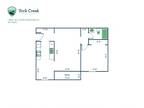 York Creek Apartments - 1 Bed, 1 Bath - 653 sq ft