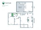 York Creek Apartments - 2 Bed, 1 Bath Loft - 980 sq ft