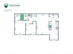 York Creek Apartments - 2 Bed, 1.5 Bath - 805 sq ft