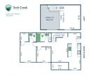 York Creek Apartments - 2 Bed, 1.5 Bath Loft - 1,025 sq ft