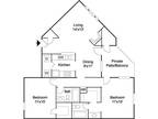 Remington Apartments - Windsor 2BR 2BA 1055 sq ft