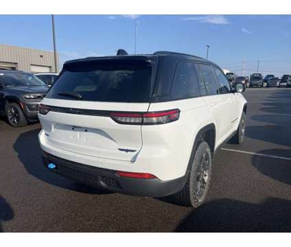 2024 Jeep Grand Cherokee Trailhawk 4xe is a White 2024 Jeep grand cherokee Trailhawk SUV in Oswego NY