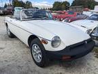 1980 MG MGB Convertible Roadster