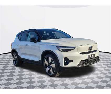 2024 Volvo XC40 Recharge Pure Electric Twin Plus is a White 2024 Volvo XC40 SUV in Silver Spring MD