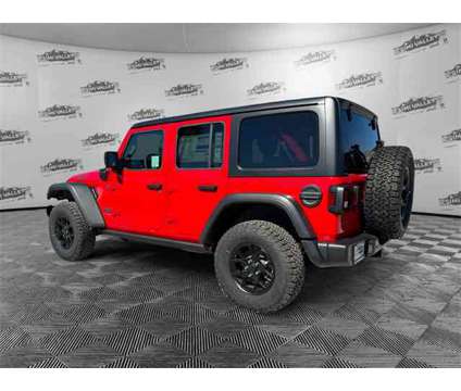 2024 Jeep Wrangler Willys 4xe is a Red 2024 Jeep Wrangler SUV in Simi Valley CA
