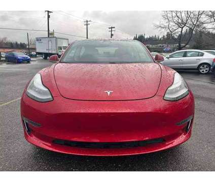 2018 Tesla Model 3 Long Range is a Red 2018 Tesla Model 3 Long Range Sedan in Woodinville WA