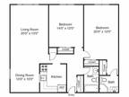 Landings on the Trail Apartment Homes - 2 Bedroom 2 Bathroom