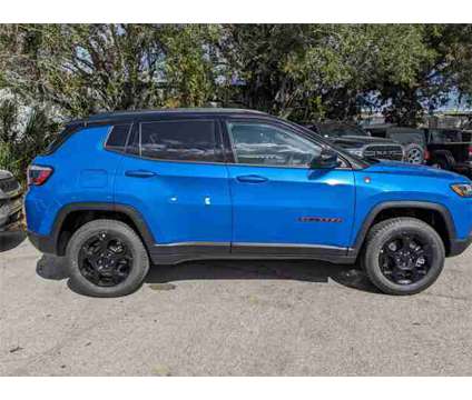 2024 Jeep Compass Trailhawk is a Blue 2024 Jeep Compass Trailhawk SUV in Naples FL