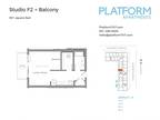 Platform Apartments - Studio F2