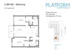Platform Apartments - Two Bedroom B2