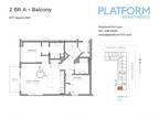 Platform Apartments - Two Bedroom A