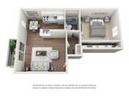 Pickwick Apartments - 1 BEDROOM PLAN A (UPSTAIRS BALCONY)