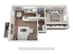 Pickwick Apartments - 1 BEDROOM 850SQFT (UPSTAIRS BALCONY)