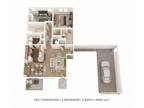 Union Square Apartment Homes - Two Bedroom 2 Bath- 1,000 sqft