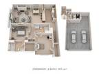 Webster Green Apartment Homes - Two Bedroom 2 Bath- 1157 sqft