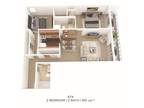 Park Towers Apartment Homes - Two Bedroom 2 Bath-910 sqft
