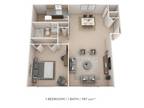 Elmwood Terrace Apartments and Townhomes - One Bedroom - 787 sqft