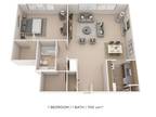 Oak Hill Terrace Apartment Homes - One Bedroom- 700 sqft