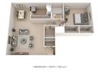 Eagles Crest Apartment Homes - One Bedroom- 729 sqft