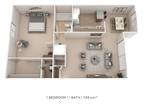 Eagles Crest Apartment Homes - One Bedroom- 749 sqft