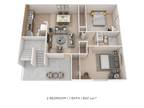 The Summit at Ridgewood Apartment and Townhomes - Two Bedroom- 802 sqft
