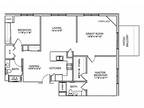 Birchwood Highlands Apartments 55+ - F3 - Two Bedroom, Two Bath with Great Room