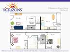 Horizons Apartments - 2 Bedroom Townhome