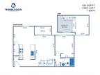 Wimbledon Apartments - 1 Bed, 1 Bath Loft - 924 sq ft