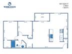 Wimbledon Apartments - 2 Bed, 1 Bath - 901 sq ft
