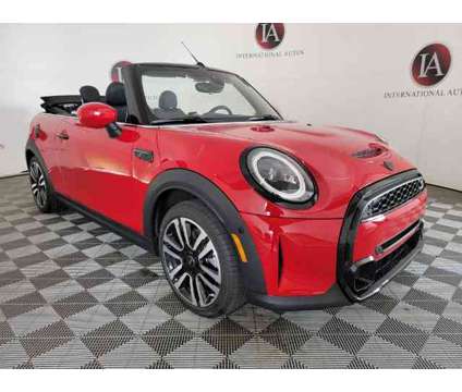 2024 MINI Cooper S Iconic is a Red 2024 Mini Cooper S Convertible in Milwaukee WI