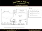 Aletha B. Phipps Apartments 55 and Over - Plan 6 ADA - 1 Bed, 1 Bath , Carport