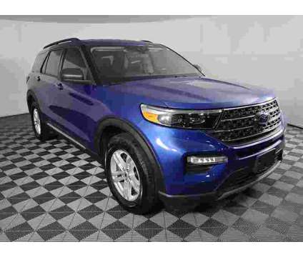 2023 Ford Explorer XLT is a Blue 2023 Ford Explorer XLT SUV in Bedford OH