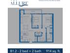 The Allure - Two Bedroom Two Bathroom
