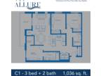 The Allure - Three Bedroom Two Bathroom