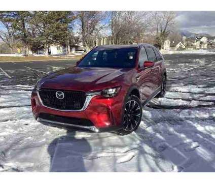2024 Mazda CX-90 PHEV Premium Plus is a Red 2024 Mazda CX-9 SUV in Salt Lake City UT