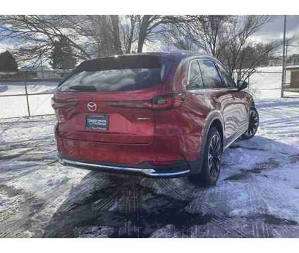 2024 Mazda CX-90 PHEV Premium Plus is a Red 2024 Mazda CX-9 SUV in Salt Lake City UT