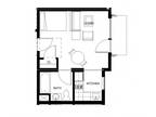 Cubix at Othello Apartments - Studio A2.L-shape
