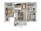 Haven at Arrowhead - 2 Bedroom 2 Bathroom (B1)