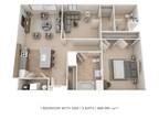 933 the U Apartment Homes - One Bedroom 2 Bath w/ Den- 988-991 sqft