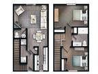 The Reserve at Wynwood Apartments - 2 Bedroom 1.5 Bathroom Townhouse