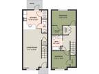 Daines Village Apartments - 2-Bed, 1-1/2-Bath Townhome