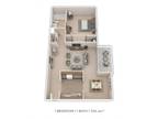 Nineteen North Apartments and Townhomes - One Bedroom - 724 sqft