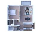 Dunton Tower Apartments - 1 Bedroom Floor Plan A1