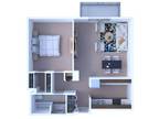 Dunton Tower Apartments - 1 Bedroom Floor Plan A2